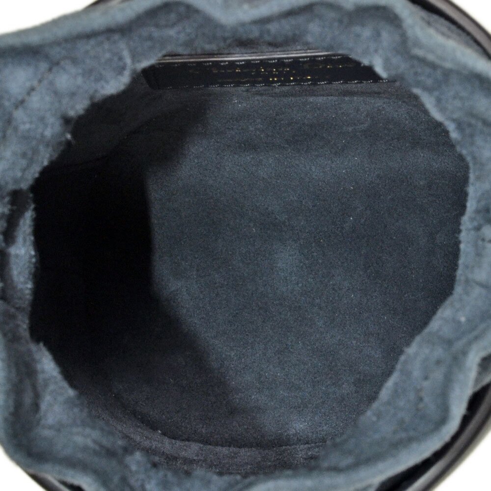 CHRISTIAN DIOR Black Leather Shoulder Bag - Picture 6 of 8